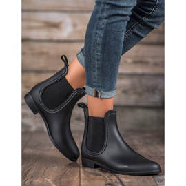 SHELOVET Chanclos mate negro 4