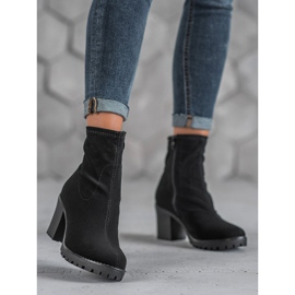 Queentina Botas sin cordones para mujer negro 1 Queentina Botas sin cordones para mujer negro 1