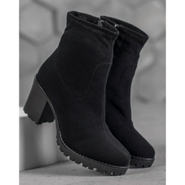 Queentina Botas sin cordones para mujer negro 2