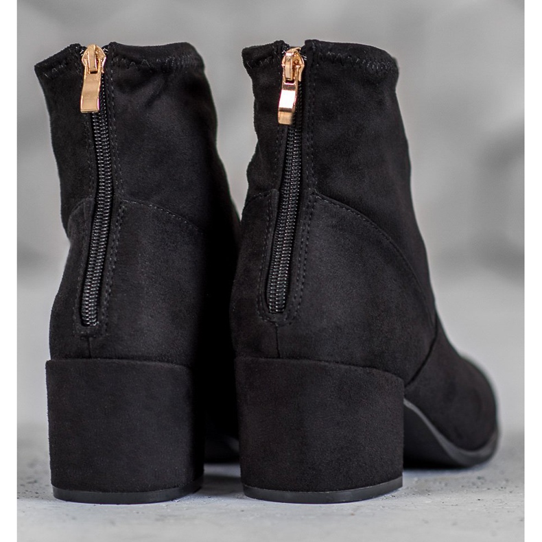 SHELOVET Botas elegantes con cremallera. negro 1