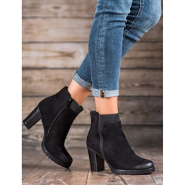 S. BARSKI Botas de mujer negras negro 3