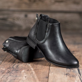 Cm Paris Botines Chelsea negros clásicos 3