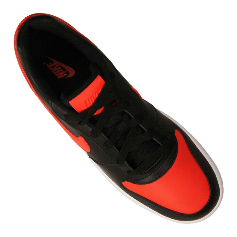Calzado Nike Ebernon Low M AQ1775-004 negro rojo 2