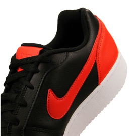 Calzado Nike Ebernon Low M AQ1775-004 negro rojo 5