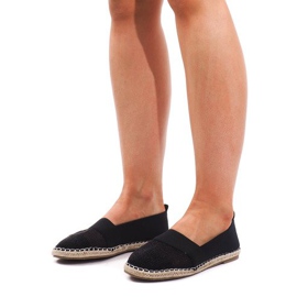 Zapatillas Alpargatas Calado 188-38 Negro 2