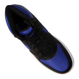 Calzado Nike Ebernon Mid M AQ1773-001 negro azul 8