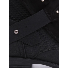 Botas militares negras de mujer 836-PA Black negro 4