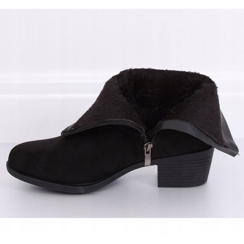 Botas vaqueras negras para mujer 8035-GA Negro 1 Botas vaqueras negras para mujer 8035-GA Negro 1