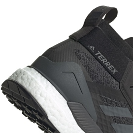 Zapatillas de trekking adidas Terrex Free Hiker M D97203 negro gris 1
