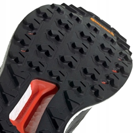 Zapatillas de trekking adidas Terrex Free Hiker M D97203 negro gris 2