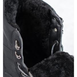 SHELOVET Botas de invierno negras negro 5