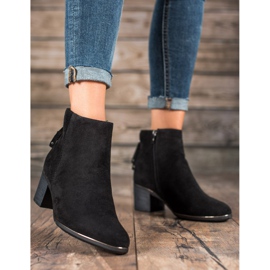 Filippo Botas de gamuza clásicas negro 3