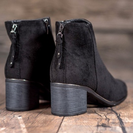 Filippo Botas de gamuza clásicas negro 1