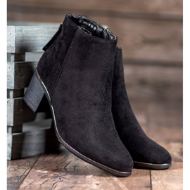 Filippo Botas de gamuza clásicas negro 2