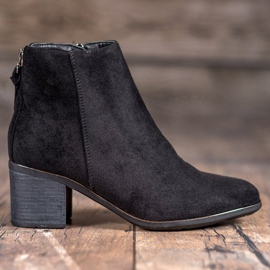Filippo Botas de gamuza clásicas negro 5
