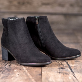 Filippo Botas de gamuza clásicas negro 6