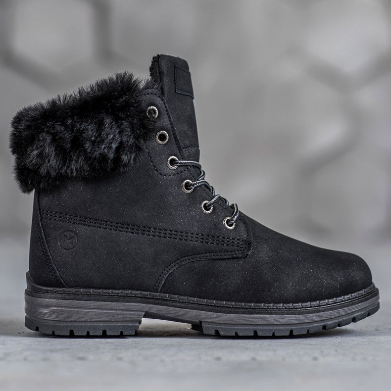 Botas con purpurina MCKEYLOR negro 2 Botas con purpurina MCKEYLOR negro 2