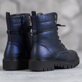 M.Daszyński Botas azul marino 3