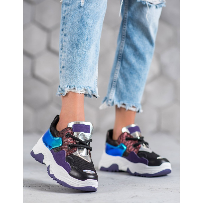 SHELOVET Zapatillas Multicolor 1