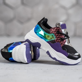 SHELOVET Zapatillas Multicolor 2