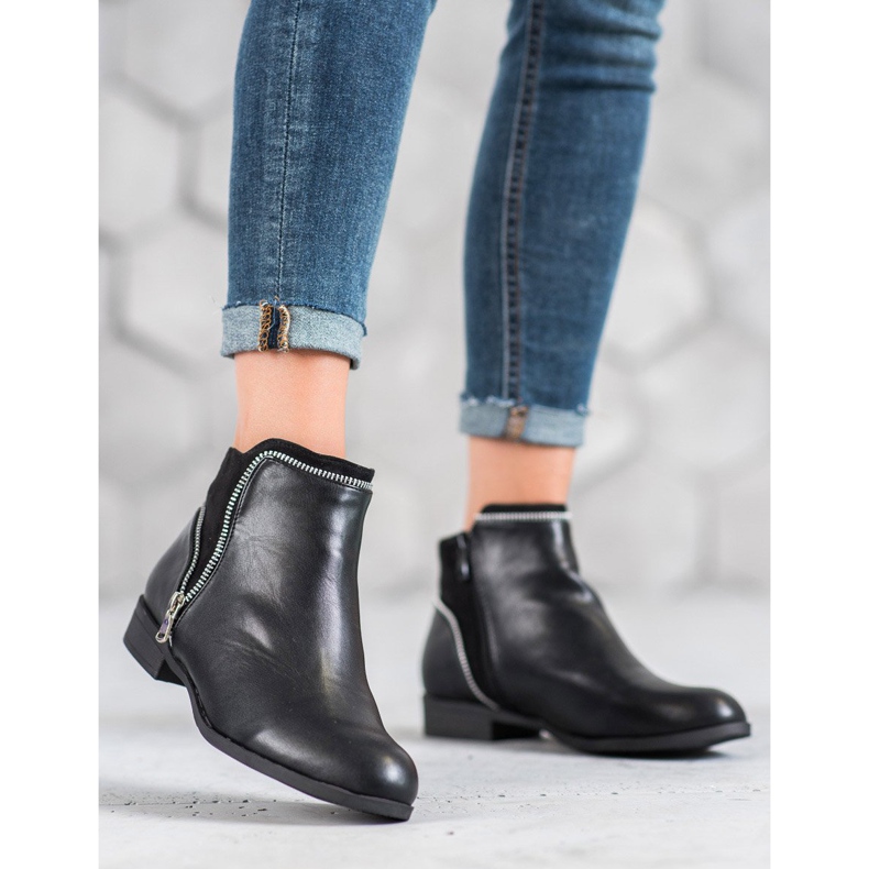 Anesia Paris Botas de mujer negras negro 1