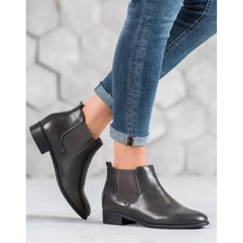 Anesia Paris Botines Chelsea grises 4