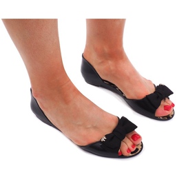 Sandalias Pantuflas Meliski KM01 Negro 2