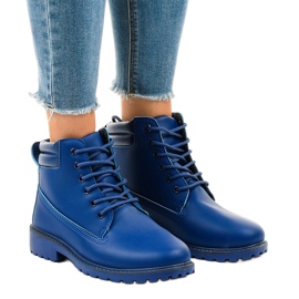 Botas de montaña azul marino sin aislamiento W-3033 1