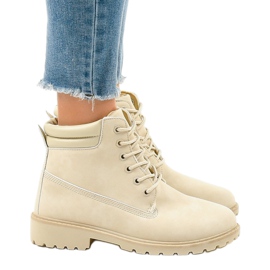 Botas de montaña beige sin aislamiento W-3033 2