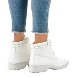 Botas de montaña blancas sin aislamiento W-3033 blanco 3