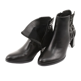 Botas con estilo en el poste negro Sergio Leone 521 5