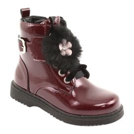 Botas barnizadas de latas Evento 1438 negro rojo multicolor 1