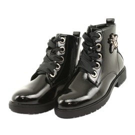 Bota lacada Sergio Leone 530 negro 3