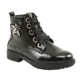 Bota lacada Sergio Leone 530 negro 1