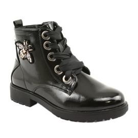 Bota lacada Sergio Leone 530 negro 2