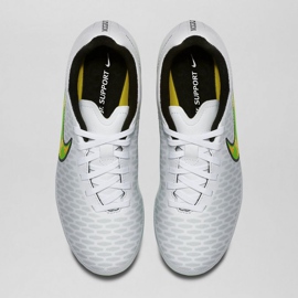 Botas de fútbol Nike Magista Onda Fg Jr 651653-130 blanco blanco 6