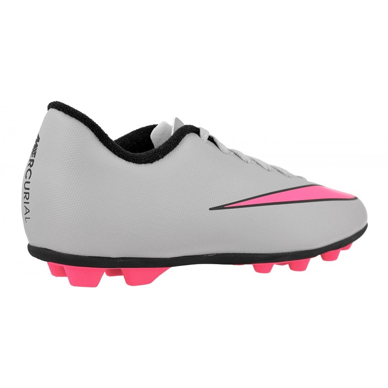 Botas de fútbol Nike Mercurial Vortex Ii FG-R Jr 651642-060 gris blanco 2