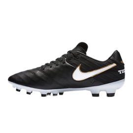 Botas de fútbol Nike Tiempo Mystic V Fg negro negro 2