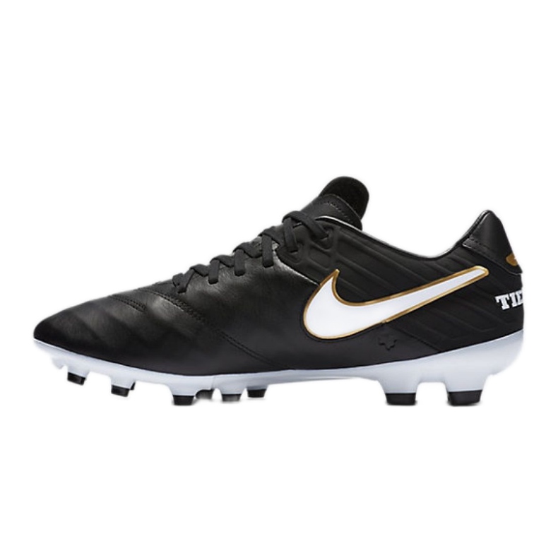 Botas de fútbol Nike Tiempo Mystic V Fg negro negro 2