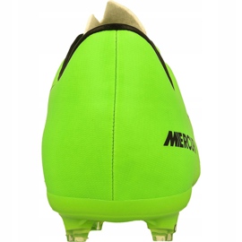 Zapatillas de fútbol Nike Mercurial Victory Vi Fg Jr 831945-303 verde verde 2