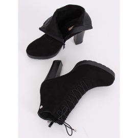 Black BK3235 Botas negras con plataforma negro 2 Black BK3235 Botas negras con plataforma negro 2
