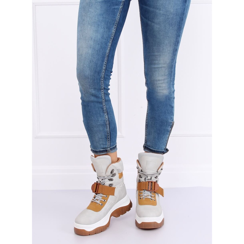 Gris HE117P Zapatos grises 1