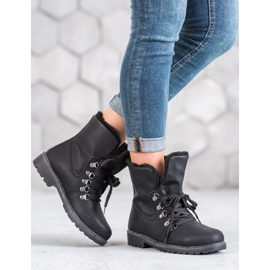 Super Me Botas cálidas negro 1