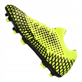 Botas de fútbol Puma Future 4.4 Fg / Ag Jr 105696-03 amarillo amarillo 4
