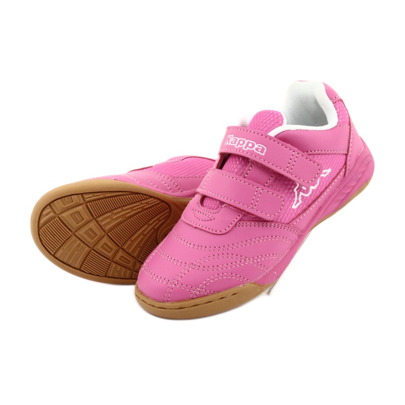 Zapatos Kappa Kickoff Oc Jr260695K 2210 blanco rosado 4 Zapatos Kappa Kickoff Oc Jr260695K 2210 blanco rosado 4