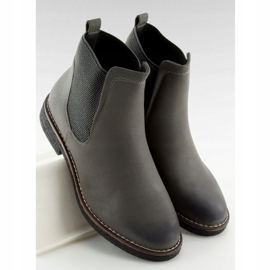 Botines Chelsea grises para mujer 6768-PA Gris 2