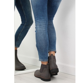 Botines Chelsea grises para mujer 6768-PA Gris 3