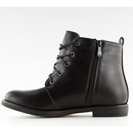 Botas negras con cordones 3085 Black negro 4