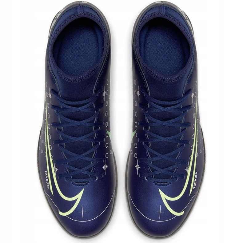 Zapatos de interior Nike Mercurial Superfly 7 Club Mds Ic M BQ5462-401 azul marino azul 1