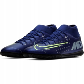 Zapatos de interior Nike Mercurial Superfly 7 Club Mds Ic M BQ5462-401 azul marino azul 3